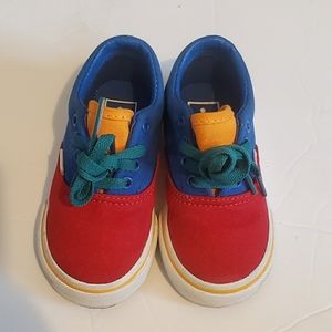 Multi-colored Vans